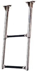Picture of Garelick 1962361 EEz-In Under Platform Telescoping Ladder 3-Step Stainless Steel