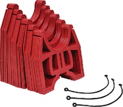 Picture of Valterra S1000R Slunky RV Sewer Hose Support 10' Red