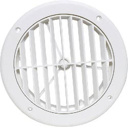 Picture of Valterra A103363VP 5-Inch RV Air Conditioner Vent Louvered White