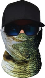 Picture of Yachter's Choice Products 48003 Face Guard Bass Design UV Protection Neck Gaiter