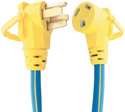 Picture of Voltec Industries 16-00505 50-30 Amp RV Power Adapter 18 Inch Right Angle