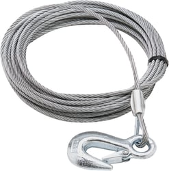Picture of SeaSense 50018121 Winch Cable with Hook 1/8" x 20'