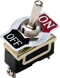 Picture of SeaSense 50031242 Marine Toggle Switch Brass On/Off