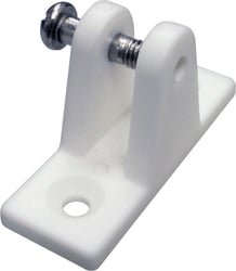 Picture of SeaSense 50061235 Angle Hinge - White Marine Grade Nylon