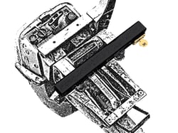 Picture of SeaSense 50073730 Outboard Motor Lock for Transom Mount Motors up to 40 HP
