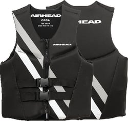 Picture of Airhead Sports Group 10075-12-B-BK Neolite Orca Life Jacket 2XL Black
