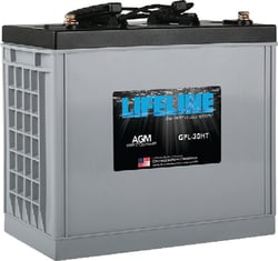 Picture of Batteries GPL30HT Lifeline AGM Deep Cycle Battery 12 Volt Marine RV
