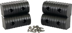 Picture of Caliber Products 23053BK Bunk Wrap 2x6 End Caps Black 4-Pack