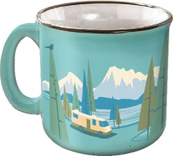 Picture of JR Race Car CC004TL Bird's Eye View Ceramic Coffee Mug 15 oz