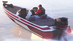Picture of Carver Covers 77218S-11 Sun-DURA Styled-to-Fit Boat Cover for 18.5' Wide Style Bass Boats