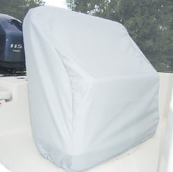 Picture of Carver Covers 84012F-10 Poly-Flex II Universal Reversible Boat Seat Cover Grey