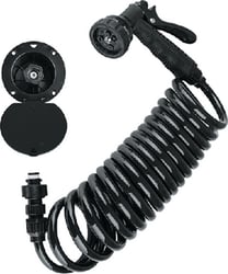 Picture of Dura Faucet DFSA188BK Exterior Quick Spray Dock Kit with Multi-Spray Nozzle, Black