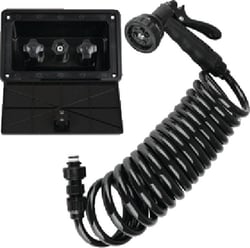 Picture of Dura Faucet DFSA189BK Exterior Quick Connect Spray Box Kit, Black