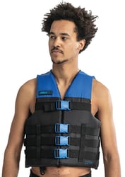 Picture of Jobe Sports 247722009SM Dual Vest USCG Approved Life Jacket Blue S/M