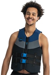 Picture of Jobe Sports 2477220162XL Men's Neoprene Life Vest 2XL Midnight Blue