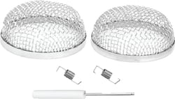 Picture of JR Race Car 0630155 Insect Screen 2.8" Round RV Furnace Vent Cover 2-Pack