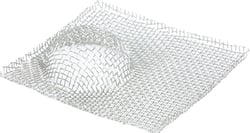 Picture of JR Race Car 0630255 Mud Dauber Screen for RV Furnace Vents 4-7/8" x 4-1/2"