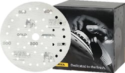 Picture of Mirka 235MFF2000 Gold Multifit 5" Sanding Discs P2000 Grit 50-Pack