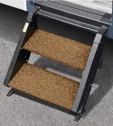 Picture of Prest-O-Fit 20231 Trailhead RV Step Rug 2-Piece Brown