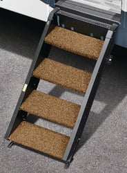 Picture of Prest-O-Fit 20537 Trailhead RV Step Rug 4-Piece Set 23.5" MORryde StepAbove Buckskin Brown