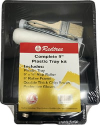 Picture of Redtree 35022 Deluxe Bottom Paint Tray Kit with 9-Inch Roller