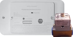 Picture of MTI Industries 25742RWTTRKIT Dual LP/CO Alarm with Trim Ring & Solenoid
