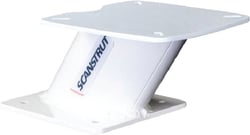Picture of Scanstrut APT-F-150-01 6" Aluminum PowerTower Radar Mount Forward Leaning White