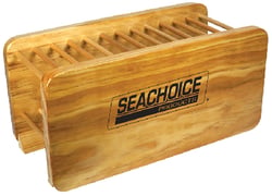 Picture of Seachoice WOODPADDLERACK 12-Paddle Wood Display Rack with Natural Finish