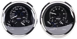 Picture of Sierra 20000P Premier SS Multi-Function Gauge Kit for Mercury/Yamaha