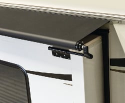 Picture of Solera V000194925 Slide-Out Topper 187" Black RV Awning