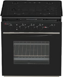 Picture of Suburban Mfg 3629A 17" RV Range with Glass Cover and Piezo Ignition