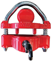 Picture of Trimax UMAX25D Universal Trailer Coupler Lock with Integrated U-Lock
