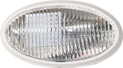 Picture of Valterra DG71257VP Oval Porch Light with Switch White 6x3.5 Inch
