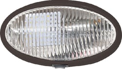 Picture of Valterra DG72408VP Oval LED Porch Light with Switch Black