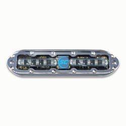 Picture of Shadow-Caster SCM-10-BB-20 Underwater LED Light 316 SS Bimini Blue 20ft Cable