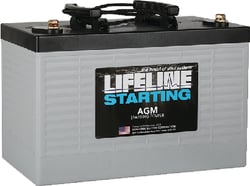 Picture of Batteries GPL2700T Lifeline AGM Deep Cycle Marine RV Battery 12V Group 27