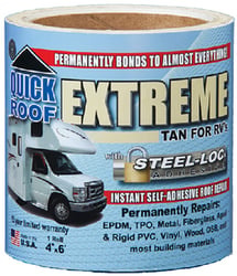 Picture of Co-Fair BUBE425 Quick Roof Extreme Self-Adhesive Repair Tape with Steel-Loc 4" x 25'