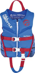 Picture of Full Throttle 14250050000122 Child Rapid Dry Flex-Back Life Jacket Blue