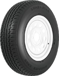 Picture of Loadstar Tires 31991 ST185/80R-13 Radial Trailer Tire and Wheel Assembly 5 Lug White Modular