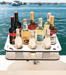 Picture of Magma T10531 Rectangle Party Table with LevelLock Mount