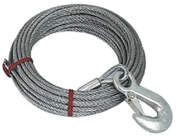 Picture of Powerwinch P7185400AJ Replacement Winch Cable with Hook 7/32" x 50'