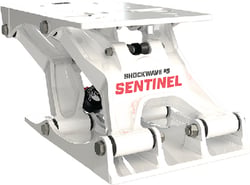 Picture of Shock Wave SW07823W S5 Sentinel Marine Suspension Seat Module White
