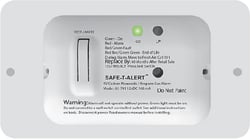 Picture of MTI Industries 85741WTTR Dual CO/LP Gas Detector Alarm with Trim Ring