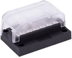 Picture of Sierra FS40810 408 Series Ground Bus Bar 12 Terminal with Cover