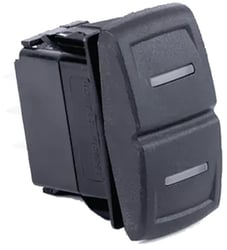 Picture of Sierra RK19060 Contura XIV Rocker Switch SPDT (ON)-OFF-(ON) Momentary