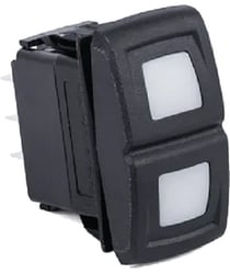 Picture of Sierra RK19090 Contura XIV Rocker Switch, ON-OFF-ON, DPDT