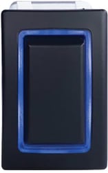 Picture of Sierra RK40610B Rocker Switch with Blue Halo LED Light, ON-OFF SPST 20A