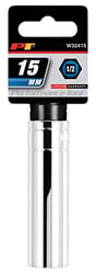 Picture of Performance Tool W32415 1/2" Drive 6-Point Deep Socket 15mm