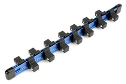 Picture of Performance Tool W32004 1/2-Inch Drive Aluminum Socket Rail 12-1/4 Inch Blue