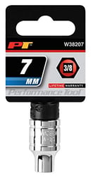 Picture of Performance Tool W38207 6-Point Socket 3/8-Inch Drive 7mm